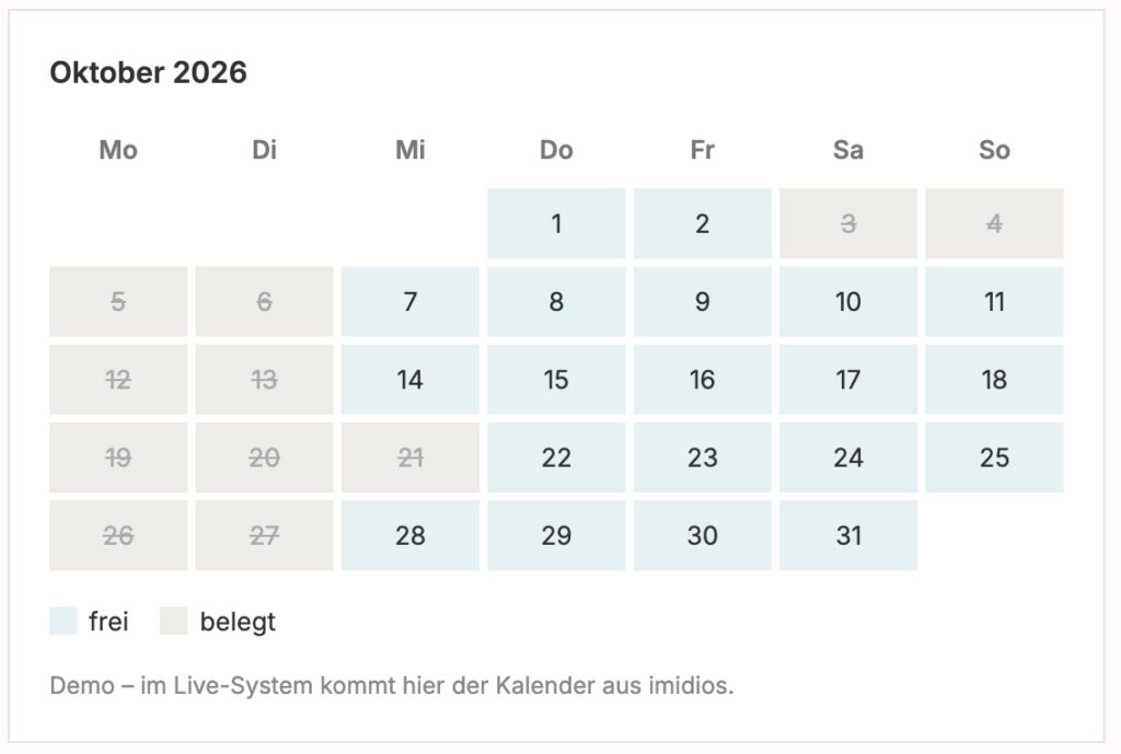 Ferienwohnung 1